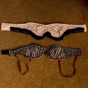 One vs bralette strapless and one express bra